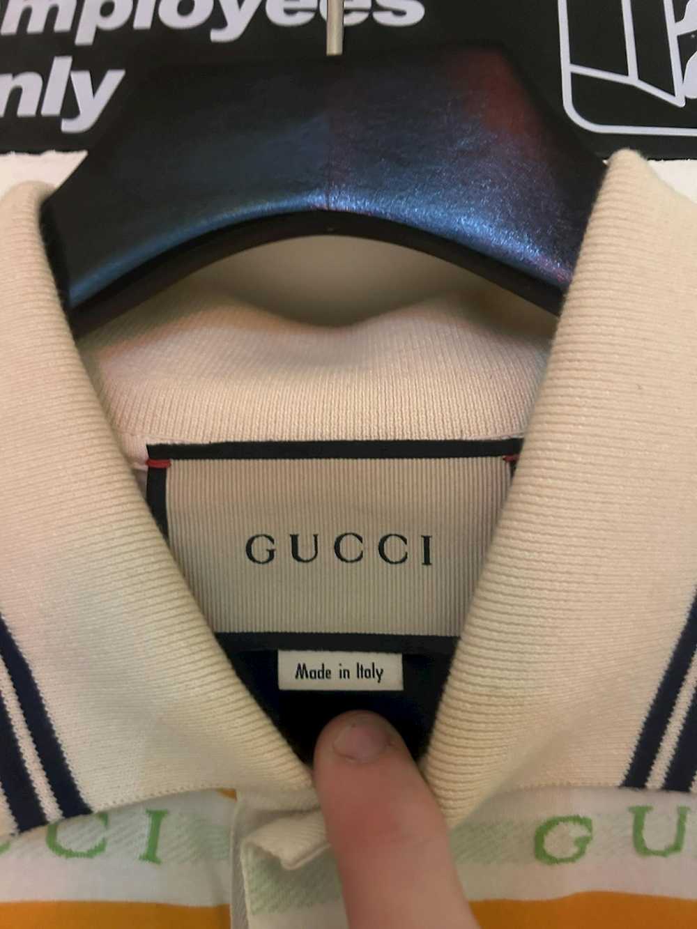 Gucci Gucci Striped Logo Polo - image 3