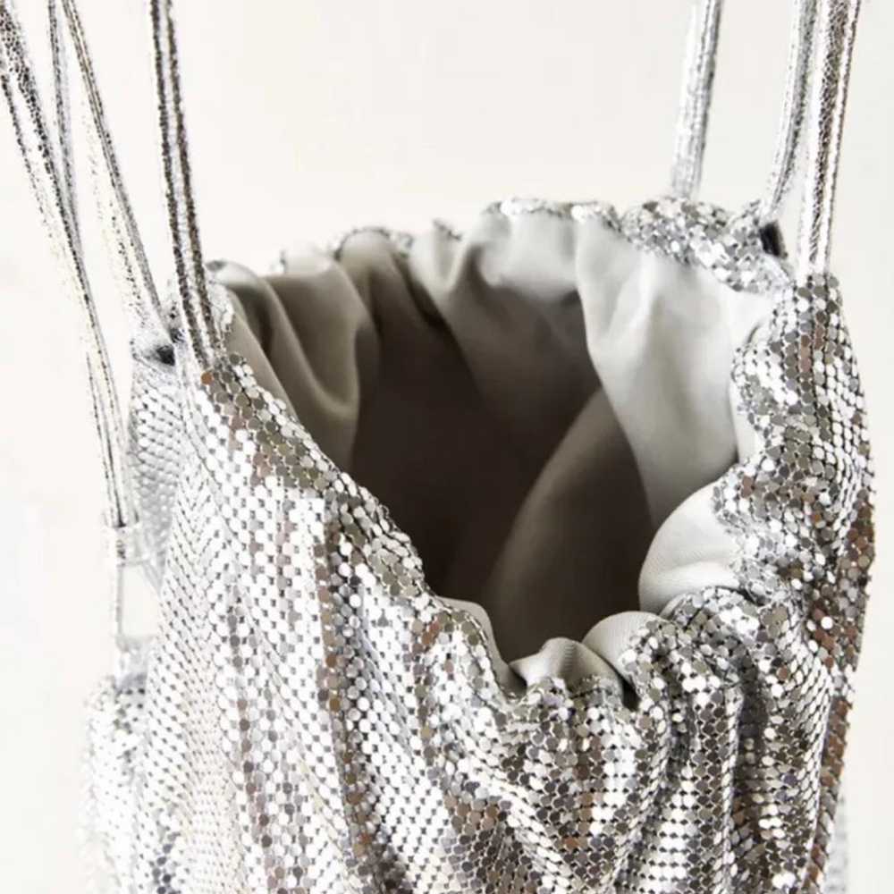 Urban Outfitters Carrie Chainmail Backpack Slinky… - image 4