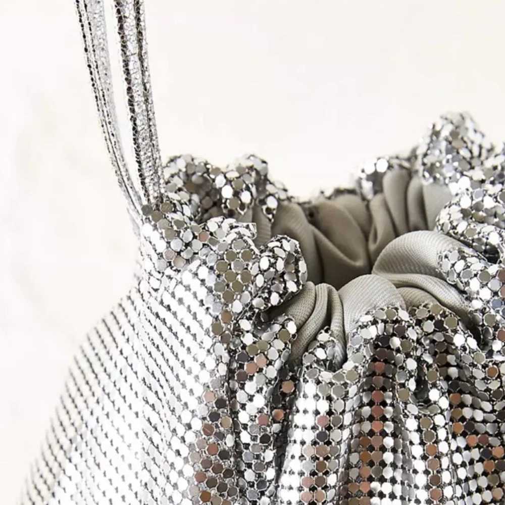 Urban Outfitters Carrie Chainmail Backpack Slinky… - image 5