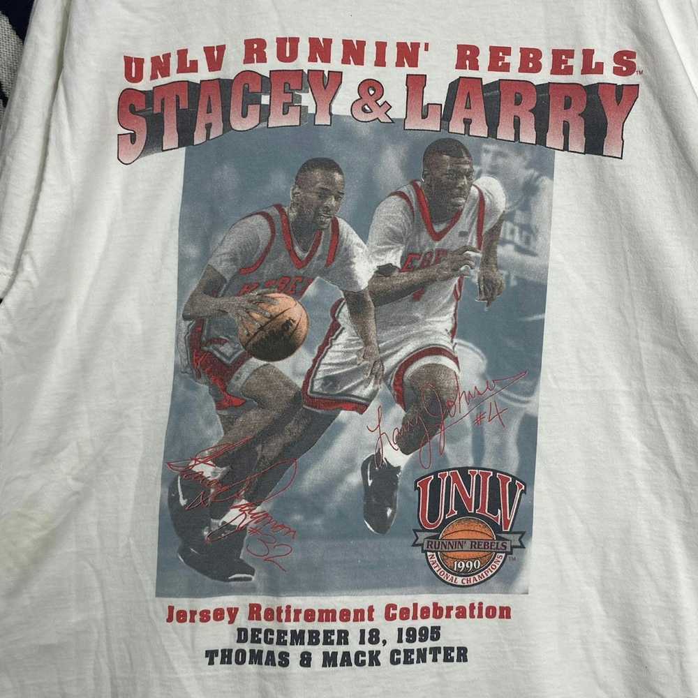 NBA × Ncaa × Vintage Stacey Augmon and Larry John… - image 2