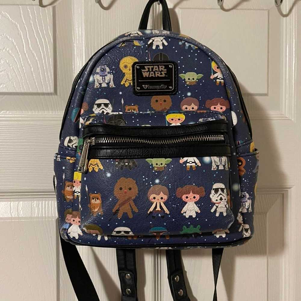 Star Wars Chibi Loungefly Backpack - image 1
