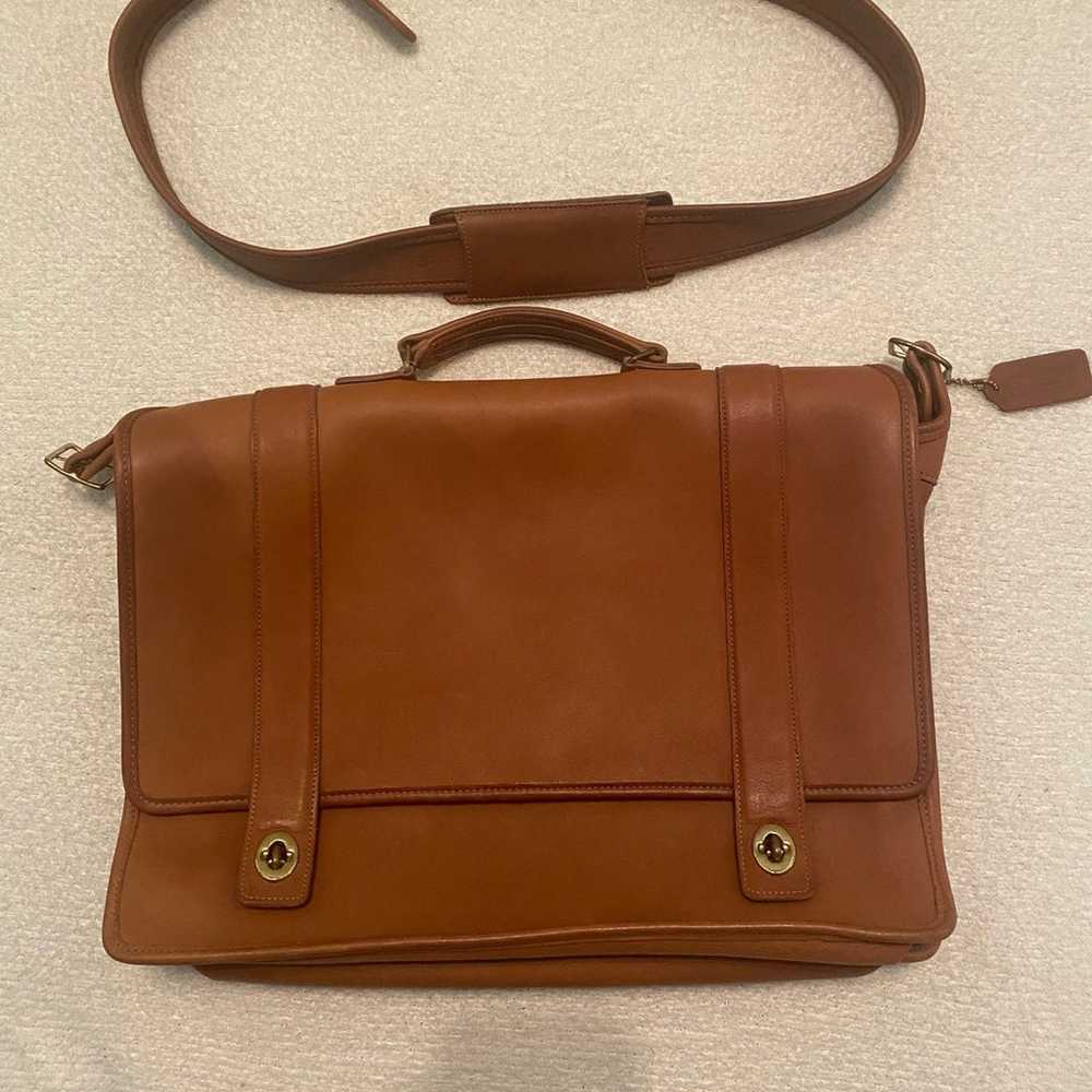 Coach Smooth Leather Satchel - image 1