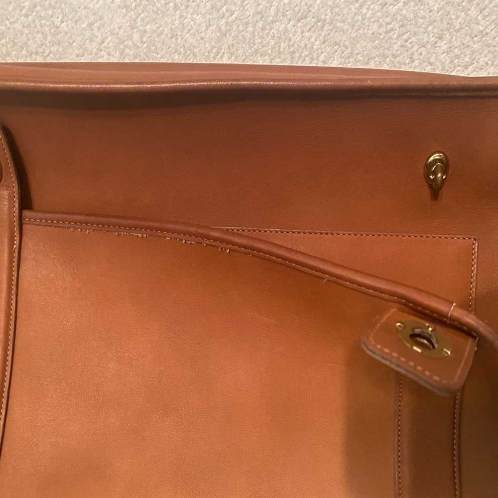 Coach Smooth Leather Satchel - image 9