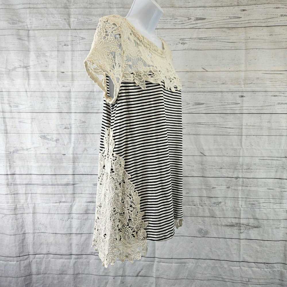 Vintage Meadow Rue Anthropologie Womens Lace Edge… - image 3