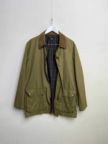 A.P.C. A.P.C. Waxed Canvas Mac Chasseur Jacket