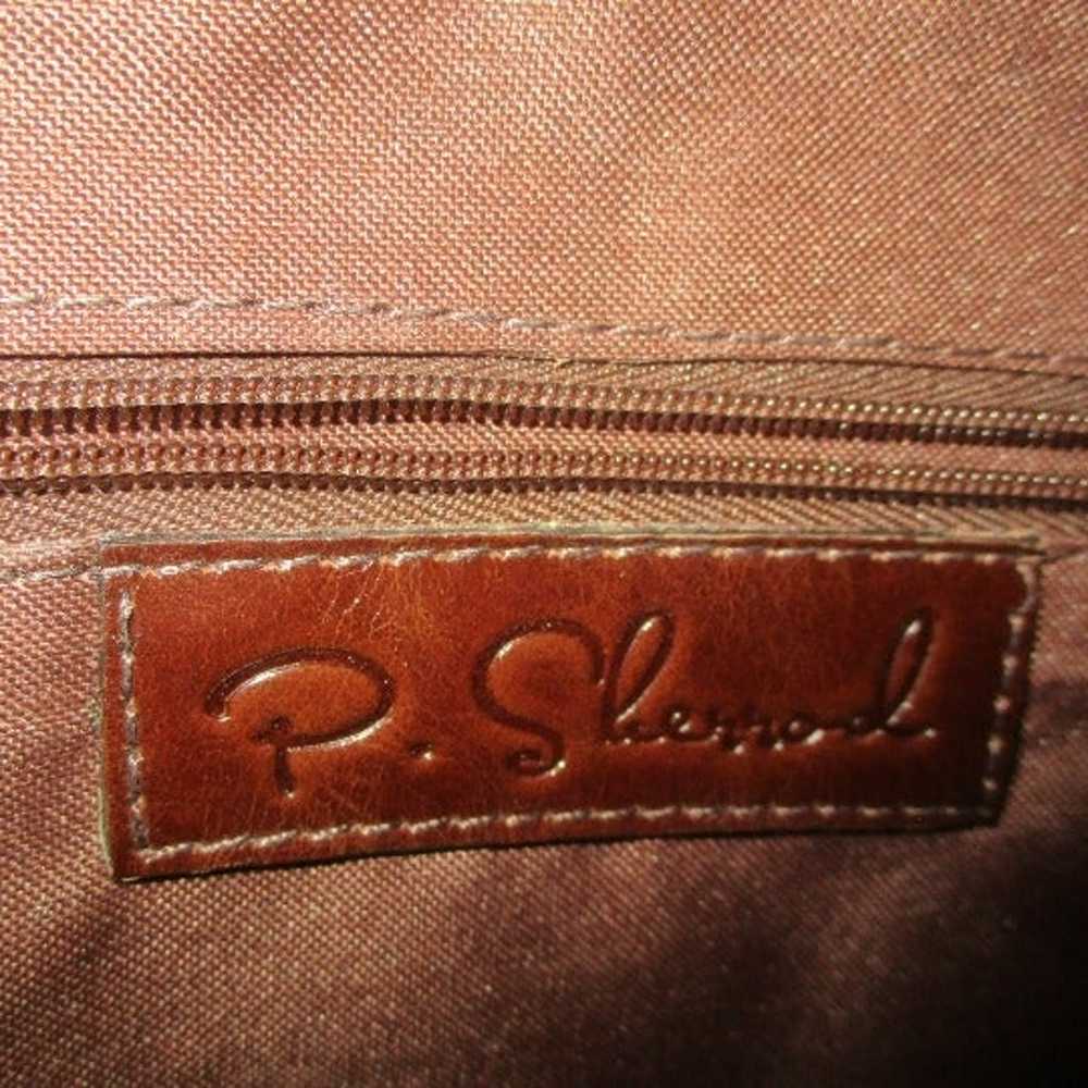 P. Sherrad & Co. Leather portfolio, tote, shoulde… - image 7
