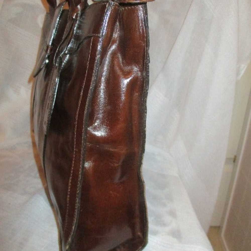 P. Sherrad & Co. Leather portfolio, tote, shoulde… - image 8