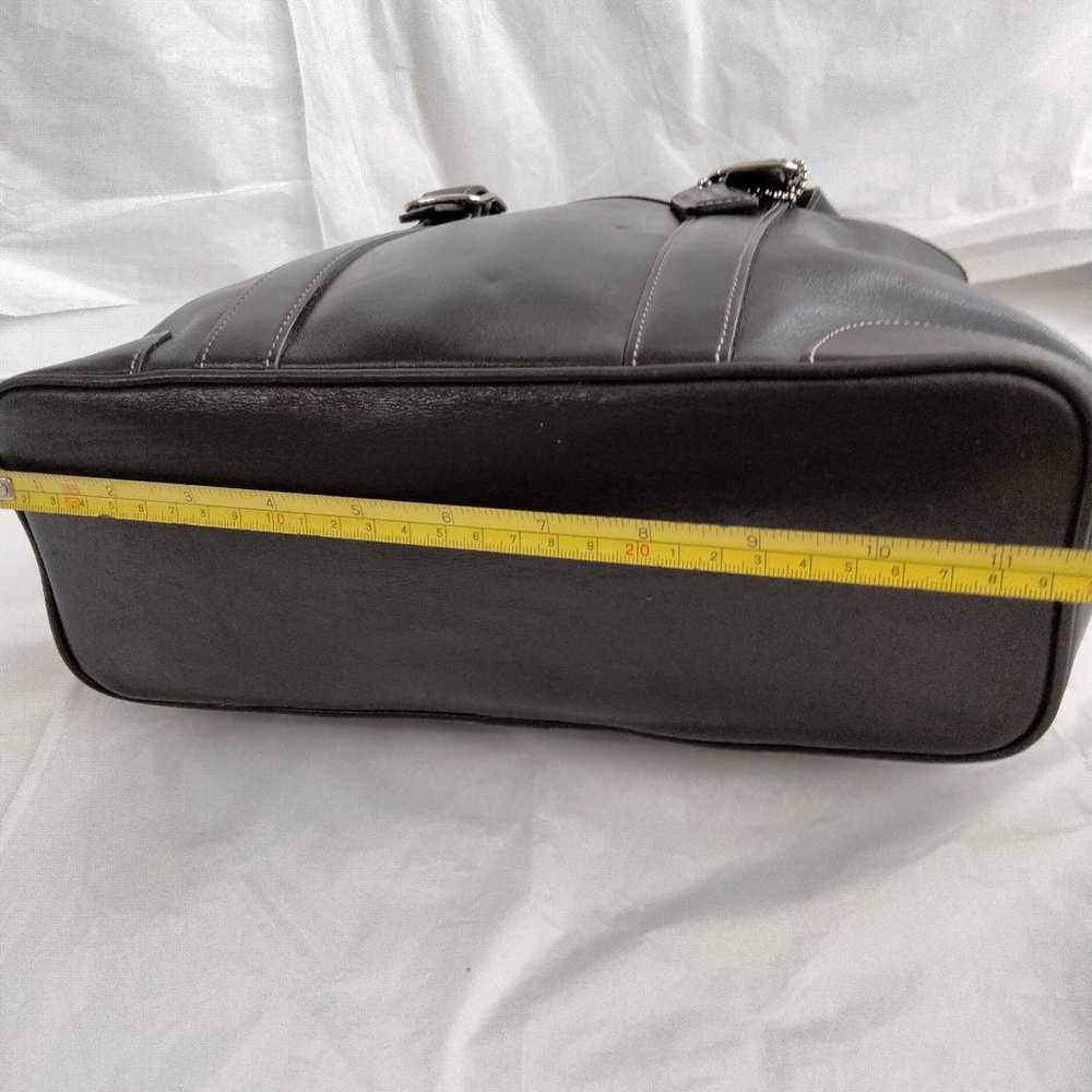Coach Hampton Black Leather purse 7588 Retro - image 4