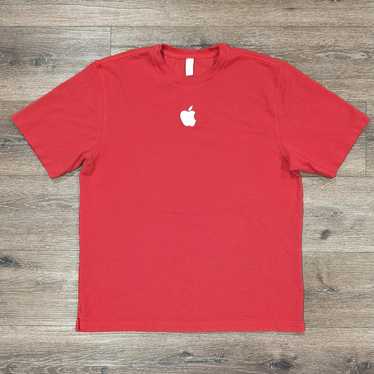 Apple Apple red work t-shirt - SIZE L