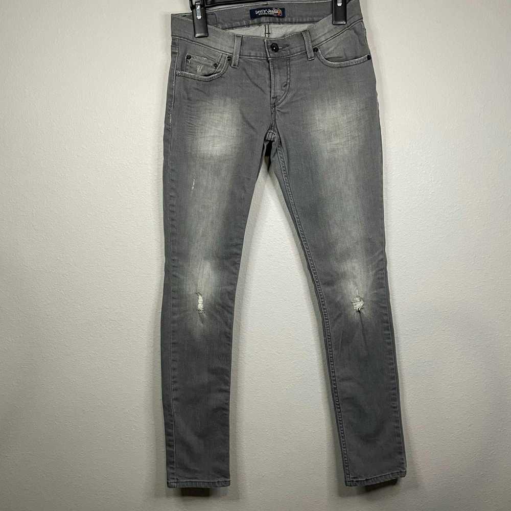 Levi's Levi's Grey Skinny Jeans 5M Genuinely Craf… - image 1