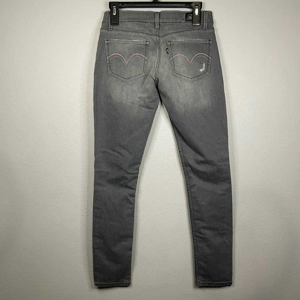 Levi's Levi's Grey Skinny Jeans 5M Genuinely Craf… - image 2
