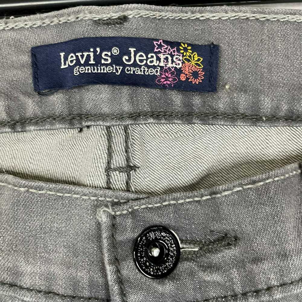 Levi's Levi's Grey Skinny Jeans 5M Genuinely Craf… - image 3