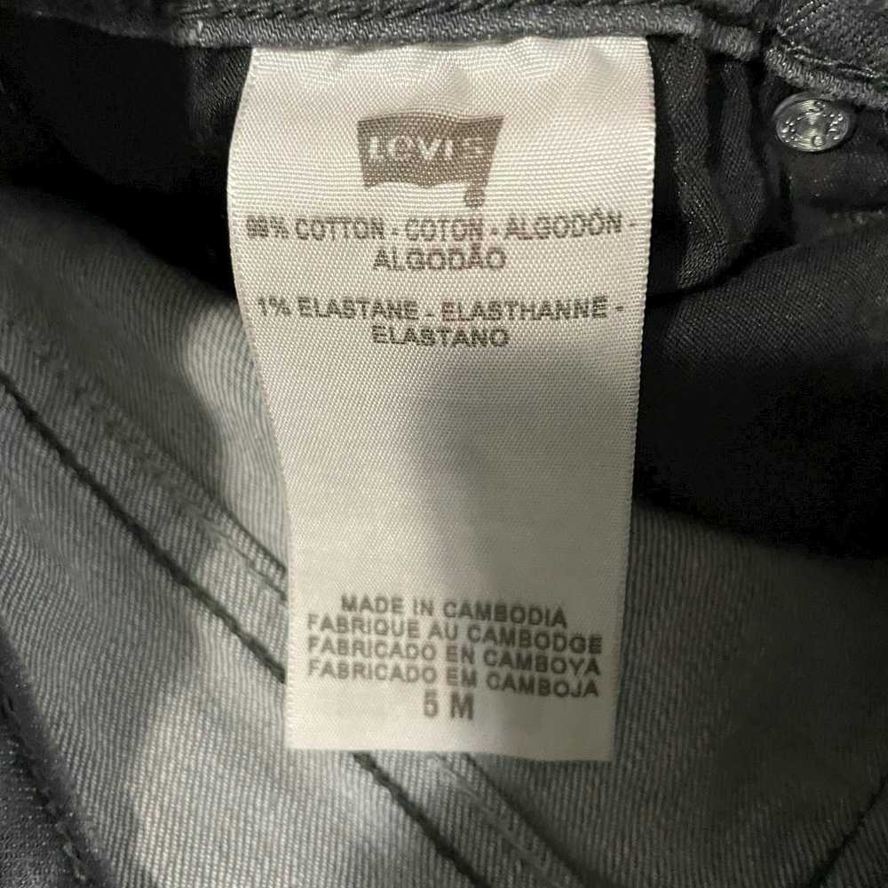 Levi's Levi's Grey Skinny Jeans 5M Genuinely Craf… - image 4