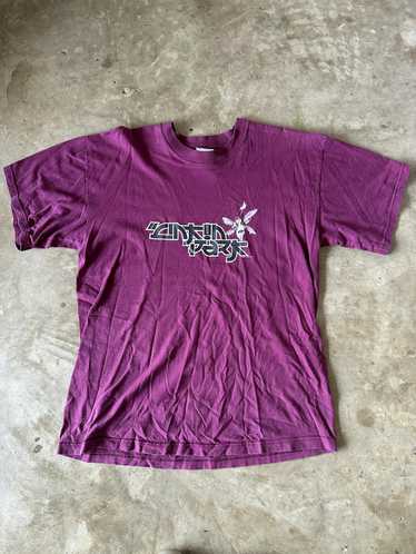Vintage Linkin Park All Over Print Y2K Black on Black… - Gem
