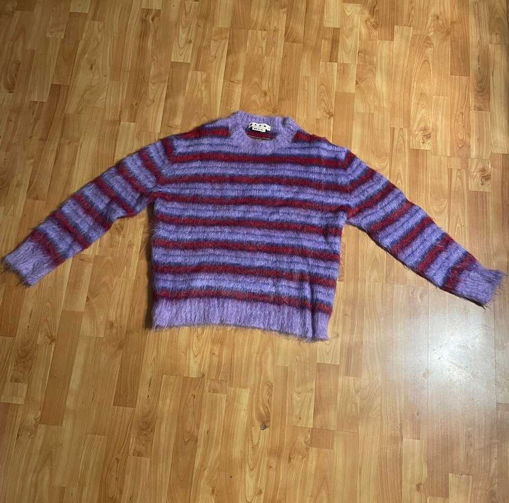 Marni SS21 Marni Striped Mohair Sweater - image 2