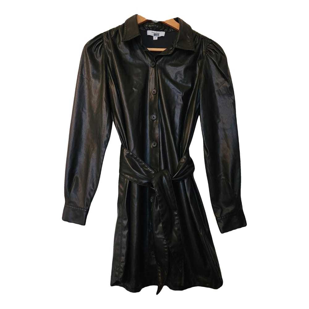 Peter Som Vegan leather mini dress - image 1