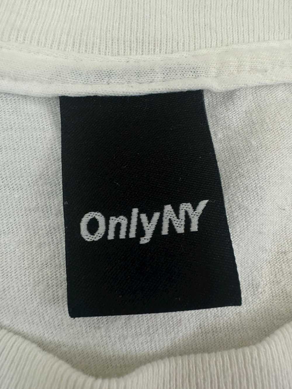 Only NY Only NY White " Public Works " Logo Tee S… - image 6