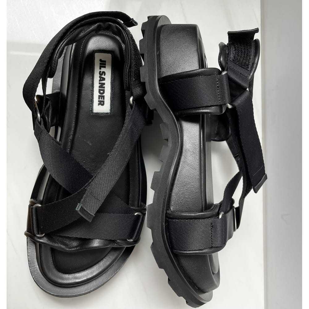 Jil Sander Leather sandal - image 3