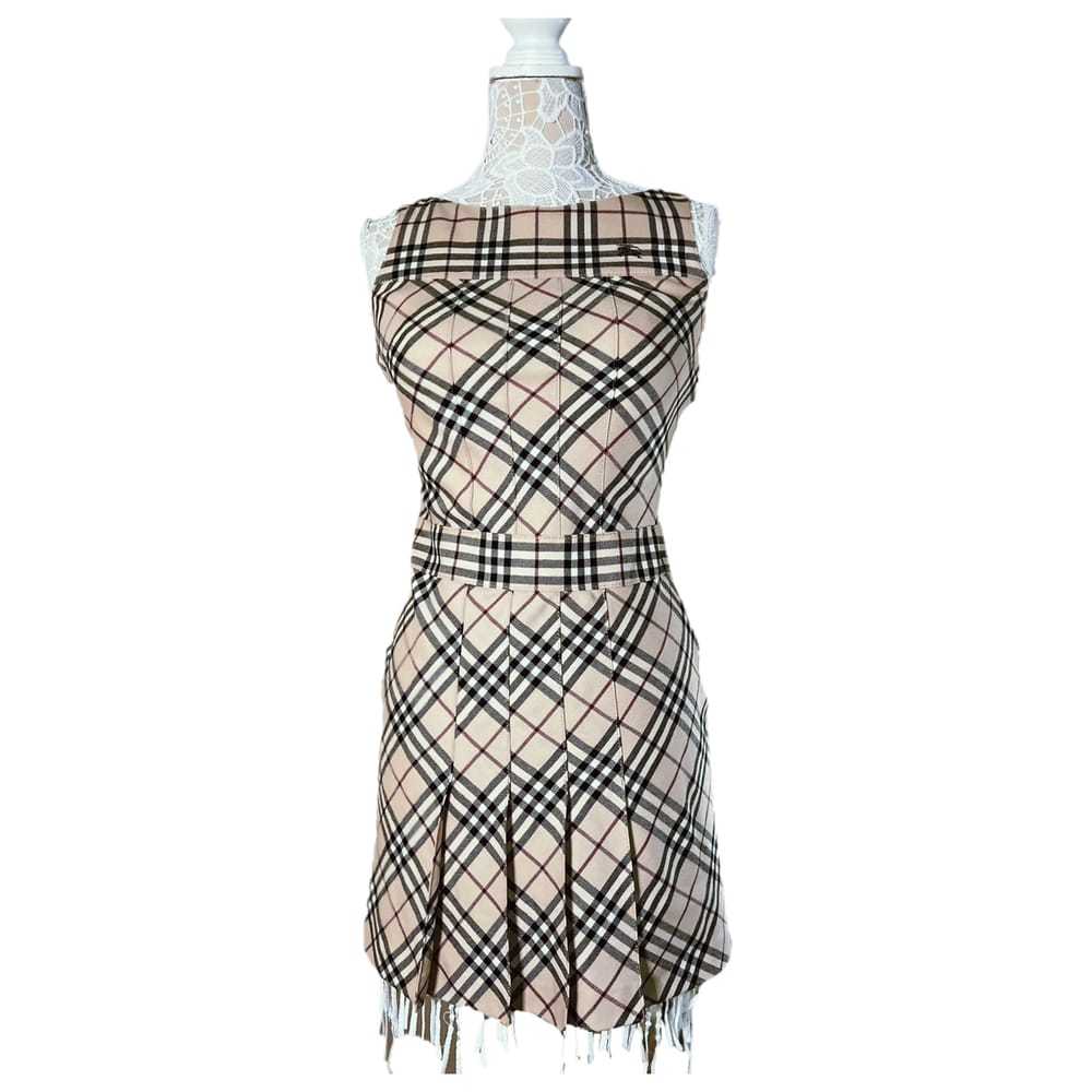 Burberry Wool mid-length dress - image 1