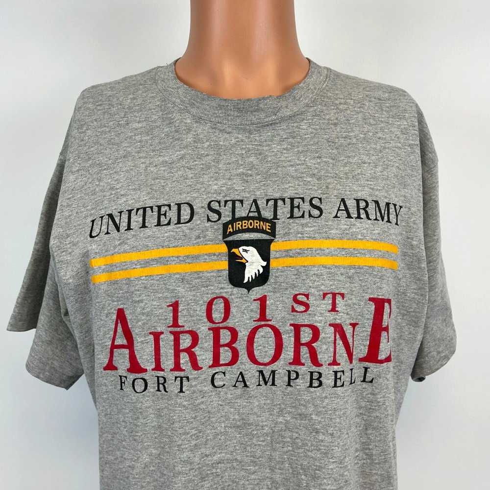 Gildan United States Army 101st Airbone Fort Camp… - image 1