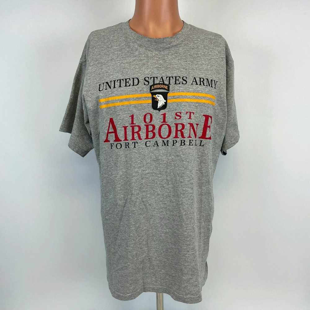 Gildan United States Army 101st Airbone Fort Camp… - image 2