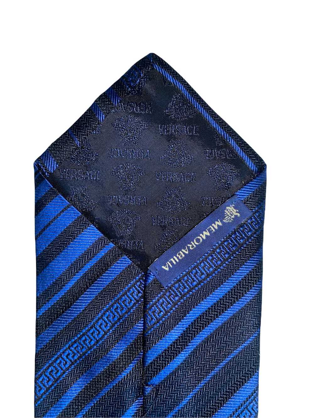 Versace VERSACE SILK GRECA AND MEDUSA TIE VINTAGE - image 8