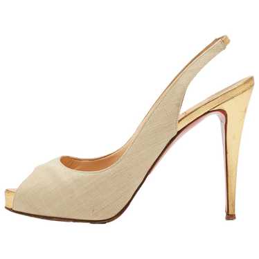 Christian Louboutin Cloth heels - image 1