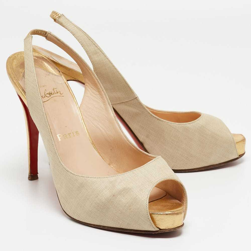 Christian Louboutin Cloth heels - image 3