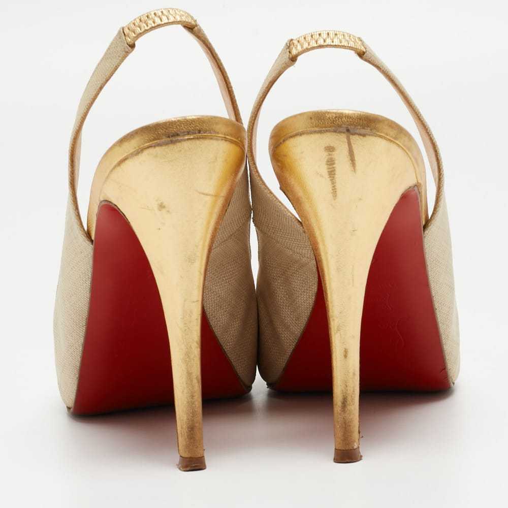 Christian Louboutin Cloth heels - image 4