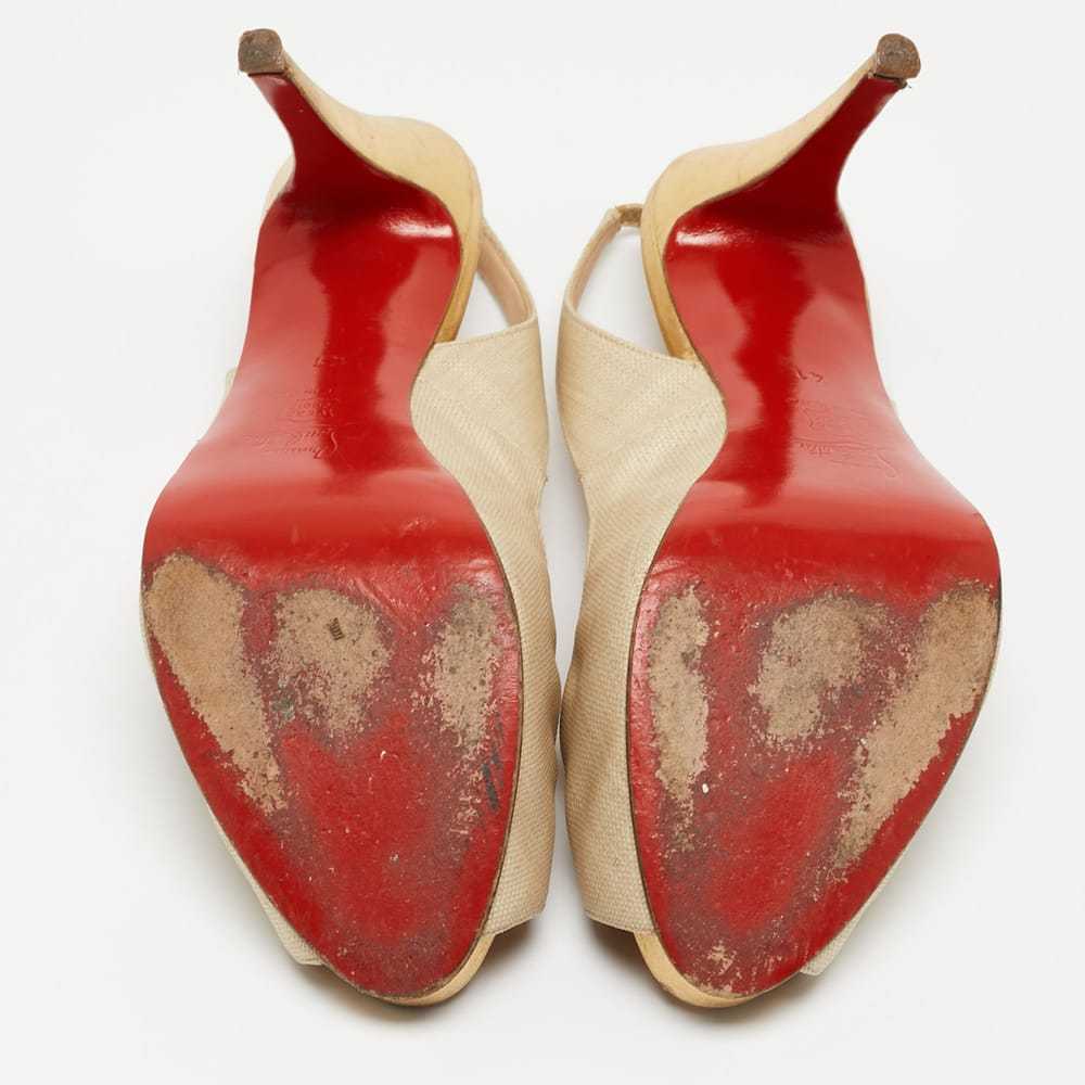 Christian Louboutin Cloth heels - image 5