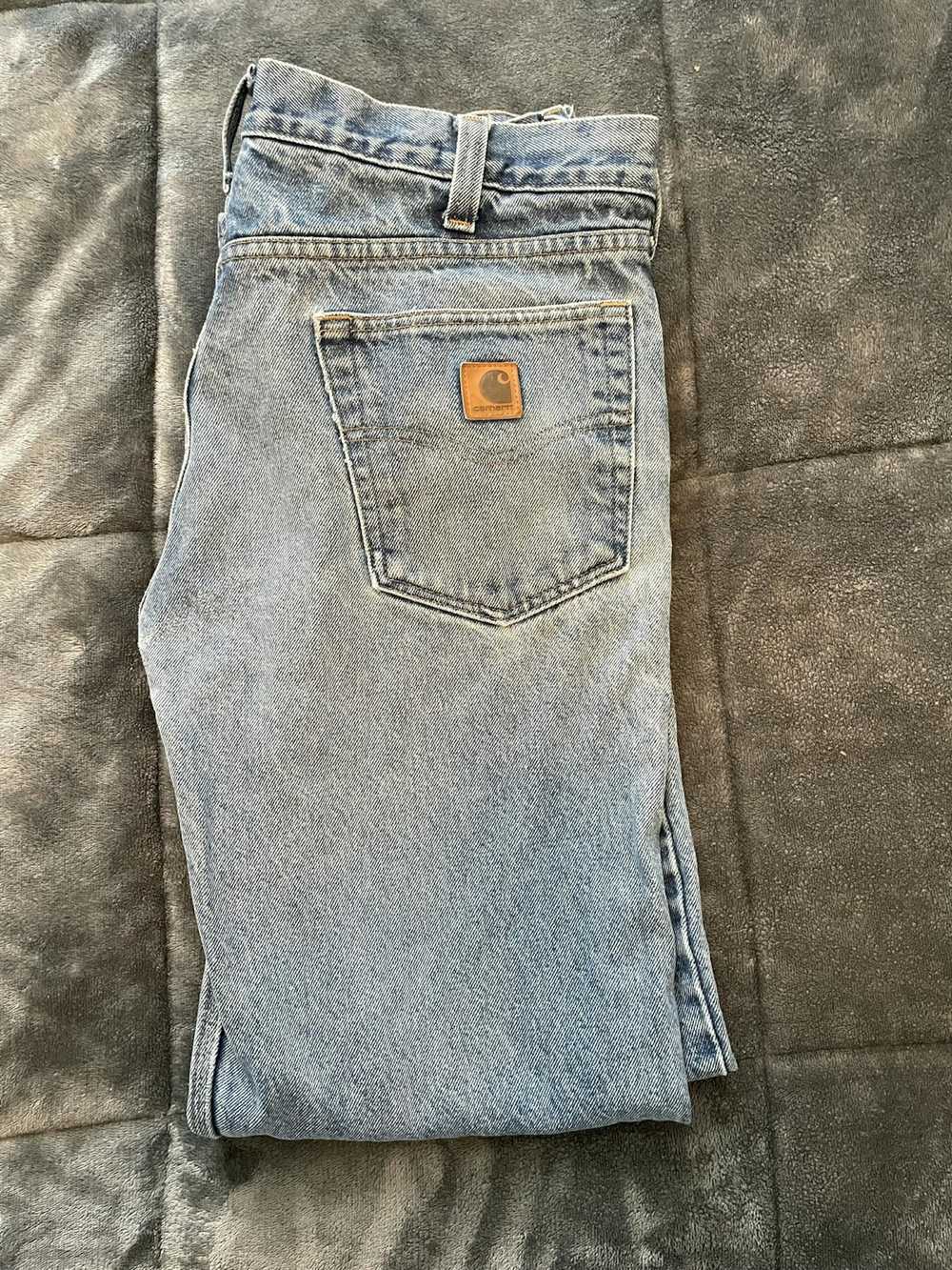 Carhartt × Vintage Carhartt Jeans 34x32 - image 4