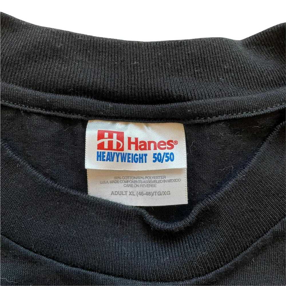 Hanes × Vintage 1999 corporate temperature tee - image 4