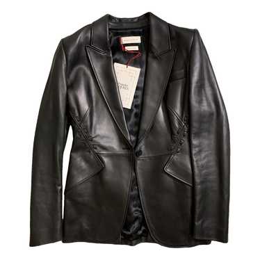 Alexander mcqueen leather jacket - Gem