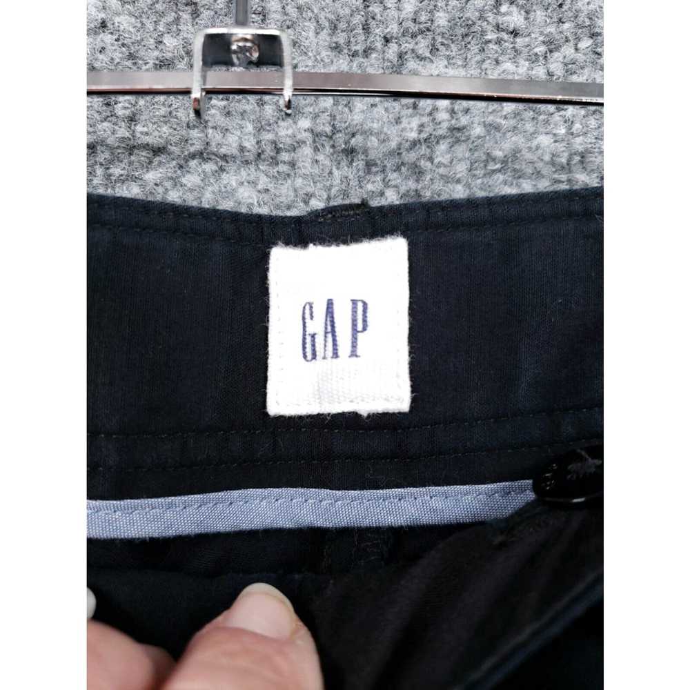 Gap Gap Pants Womens 10 Ankle Black Chino Mid-Ris… - image 3