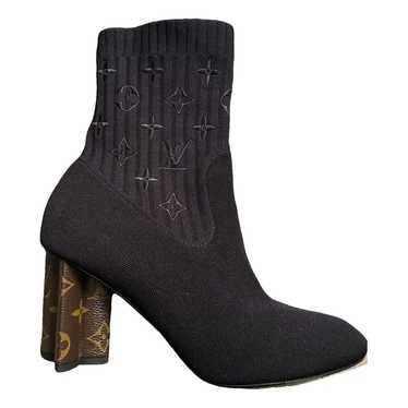 Louis Vuitton Silhouette cloth ankle boots