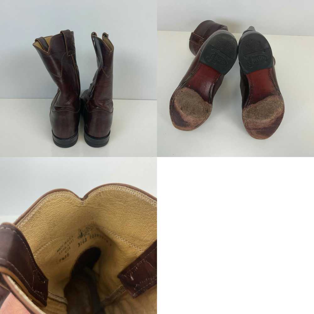 Roper Justin Jackson Leather Western Roper Boots … - image 4