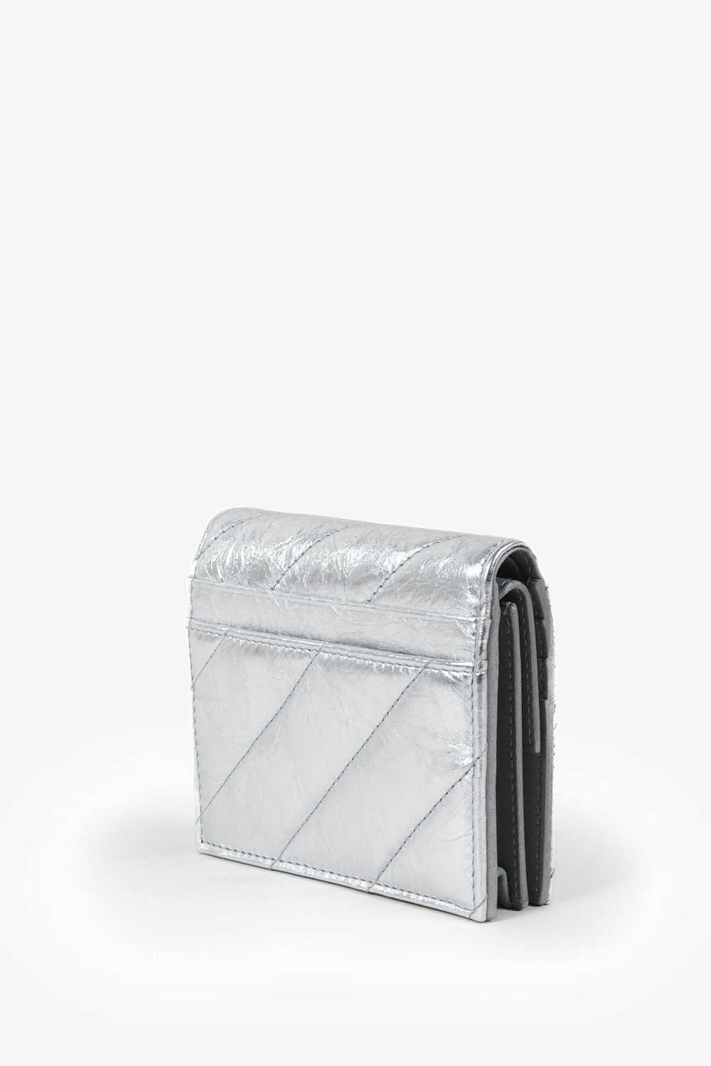 Balenciaga Balenciaga Crush Metallized Quilted Wa… - image 4