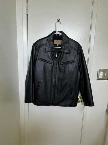 Guess Vintage Guess 1981 Leather Jacket S