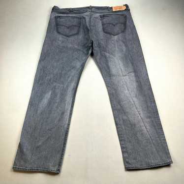 Levi's Levis 501 Jeans 44x32 Gray Denim Original … - image 1