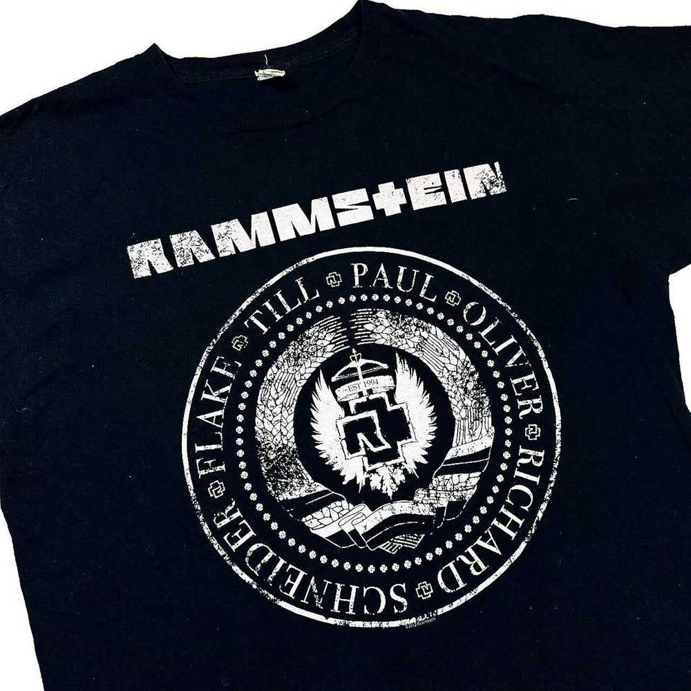 Anvil 2012 Rammstein T Shirt - image 3