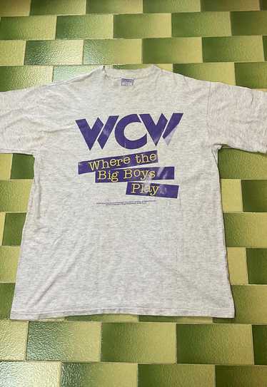 Vintage 1998 WCW Where The Big Boys Play T-Shirt W