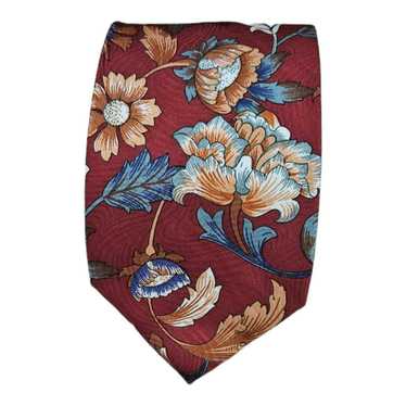 Kenzo KENZO PARIS Floral Silk Tie ITALY 57"/ 3.5"… - image 1