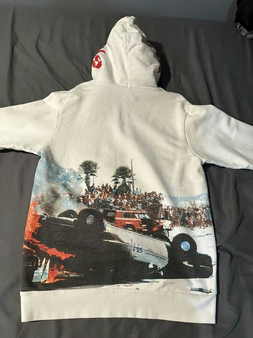 Palm Angels Palm Angels Car Crash Hoodie - image 6