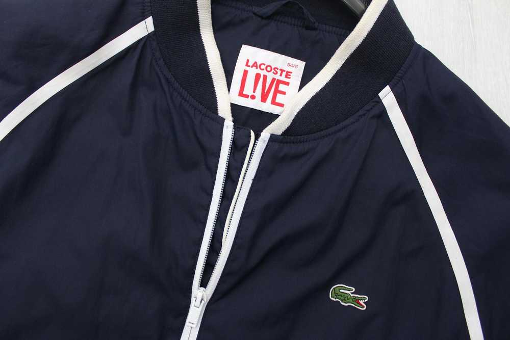 Lacoste Lacoste Live Bomber Jacket Size 54 L-XL - image 4