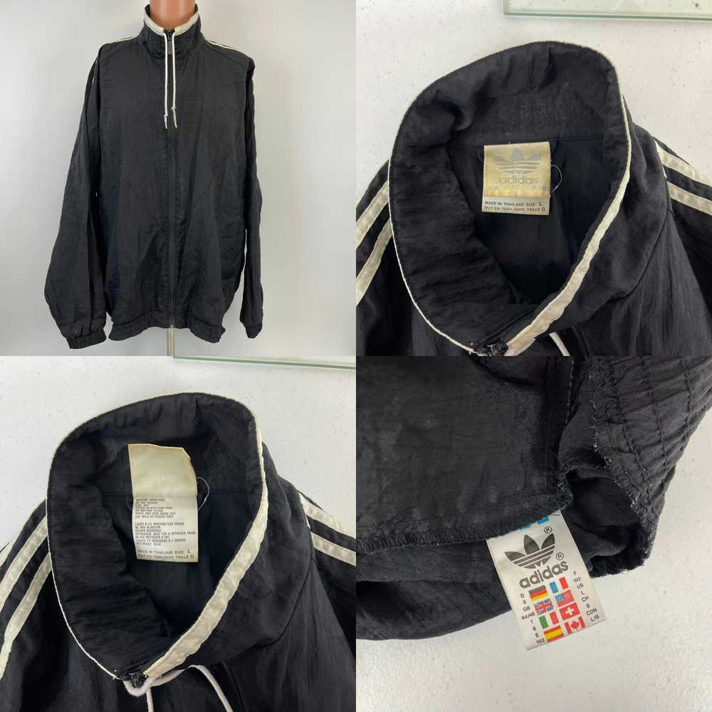 Adidas Adidas Embroidered Windbreaker Jacket Vtg … - image 4