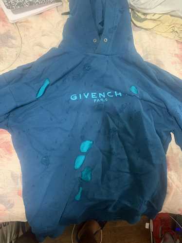 Givenchy Givenchy hoodie distressed - image 1