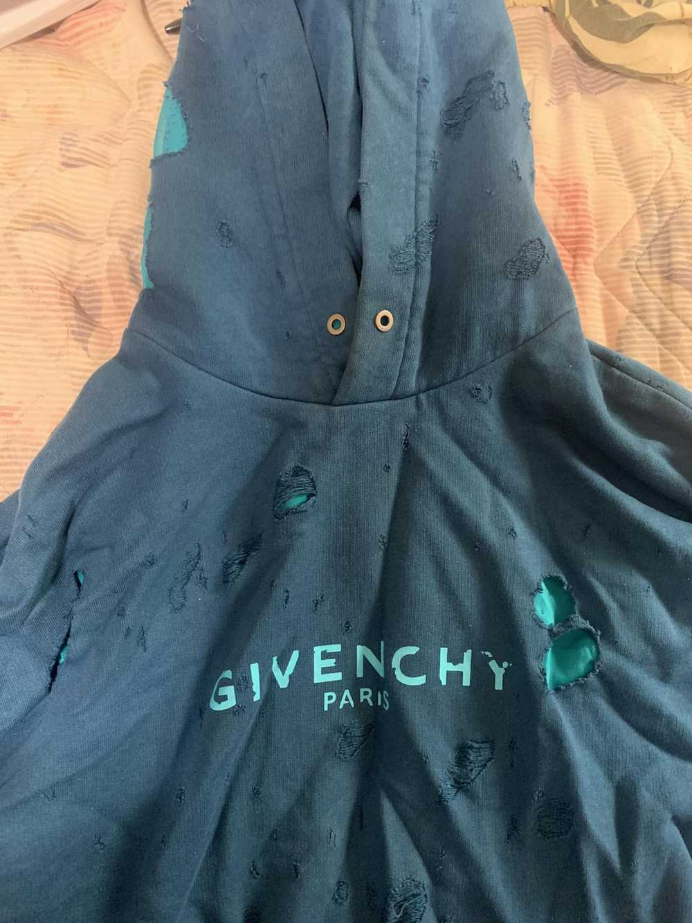 Givenchy Givenchy hoodie distressed - image 2