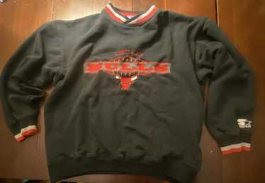 Rare Vintage 90s pro player store chicago bulls nba sweatshirt puff print