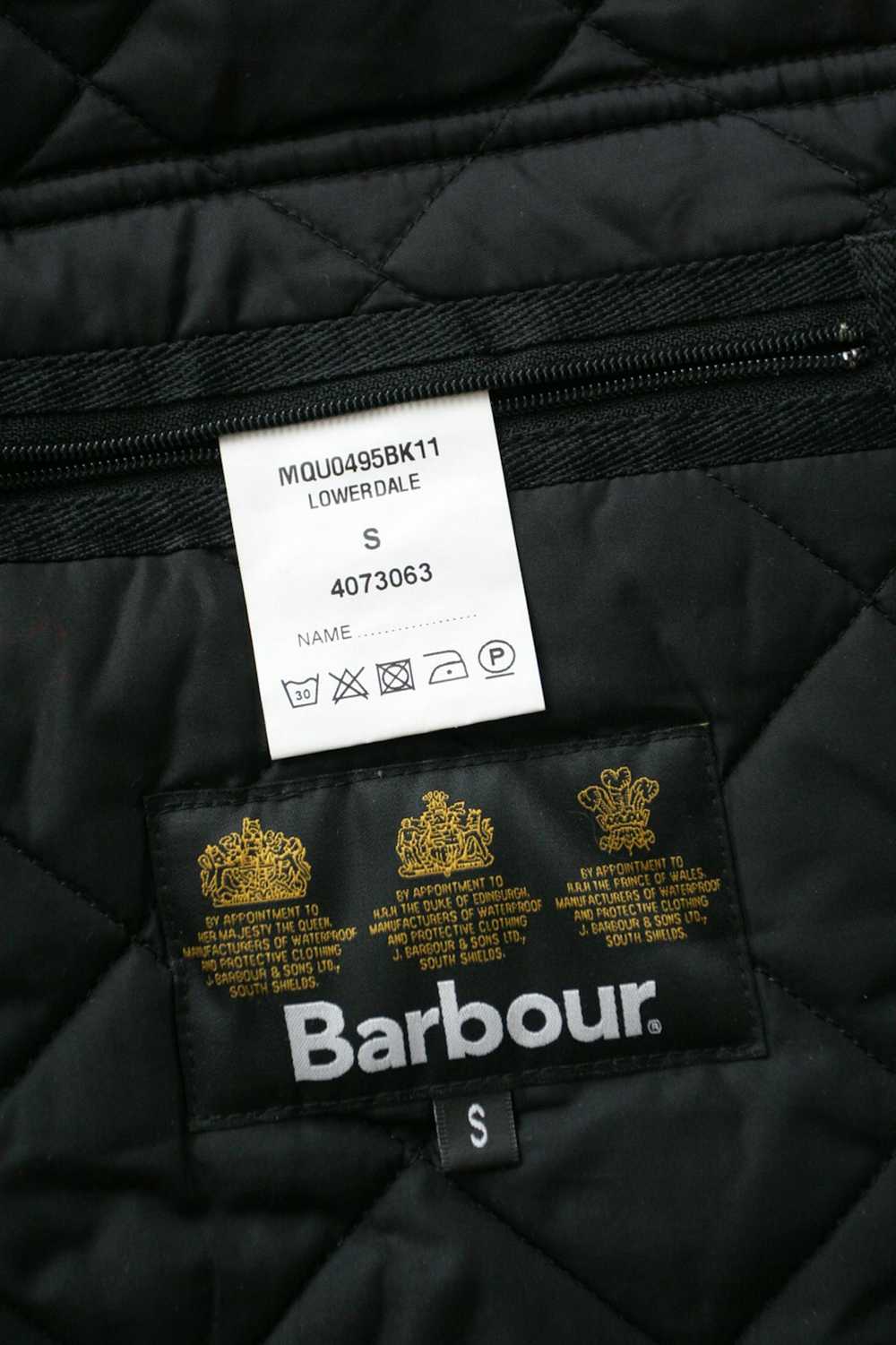 Barbour Barbour England Lowerdale Black Quilted G… - image 8