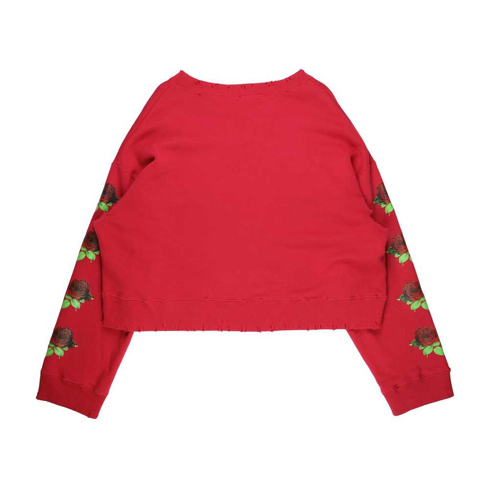 Undercover AW17 "Utopie" Insect Cropped Sweatshirt - image 2